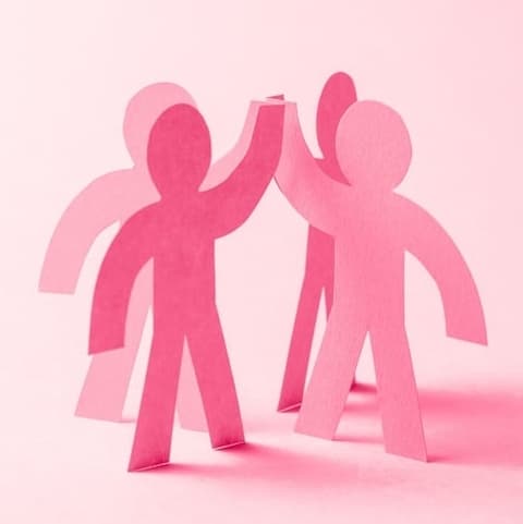 image of people gathering